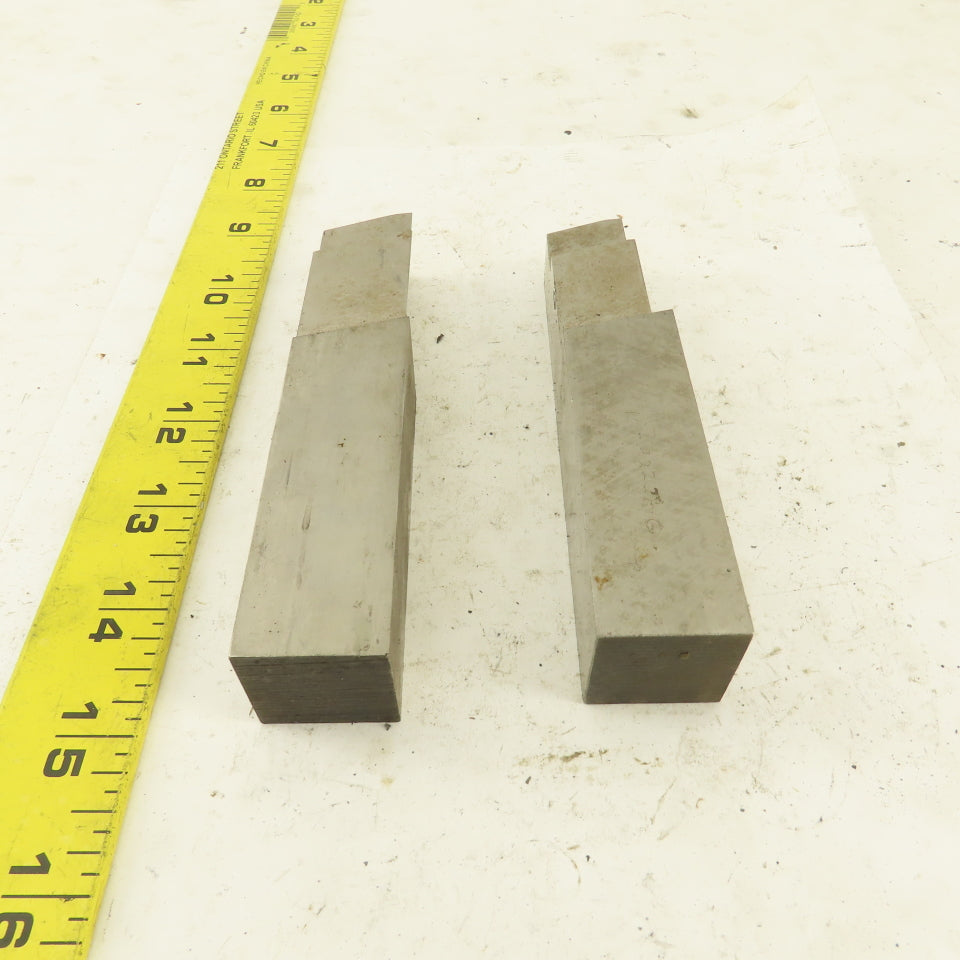 1 x 1 x 5-1/4" Square Lathe Tool Cutting HSS Bits Lot of 2