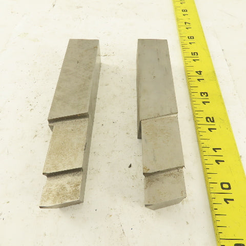 1 x 1 x 5-1/4" Square Lathe Tool Cutting HSS Bits Lot of 2