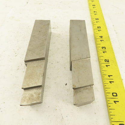 1 x 1 x 5-1/4" Square Lathe Tool Cutting HSS Bits Lot of 2
