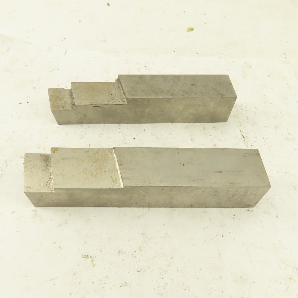 1 x 1 x 5-1/4" Square Lathe Tool Cutting HSS Bits Lot of 2