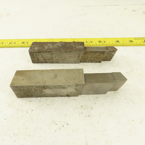 1 x 1 x 5-1/2" Square Lathe Tool Cutting HSS Bits Lot of 2