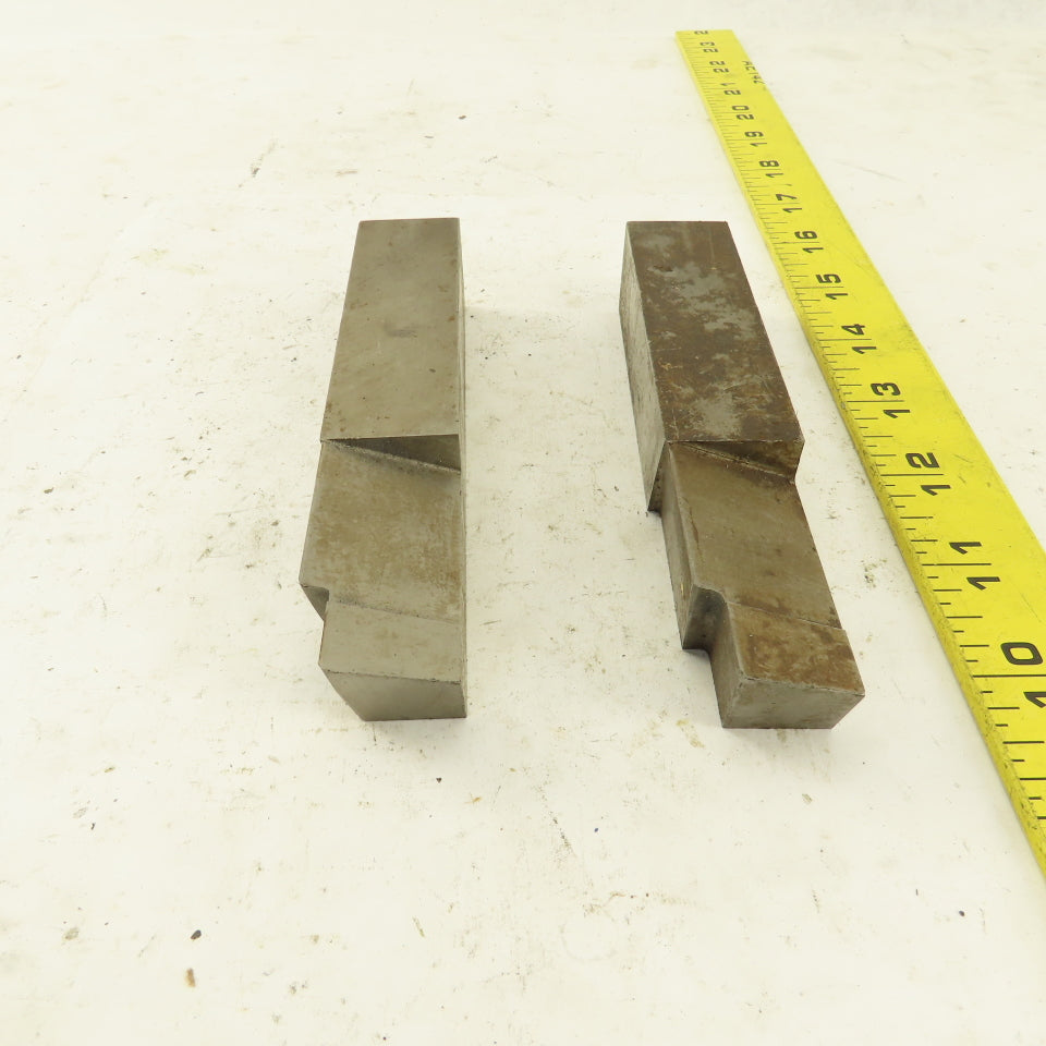 1 x 1 x 5-1/2" Square Lathe Tool Cutting HSS Bits Lot of 2