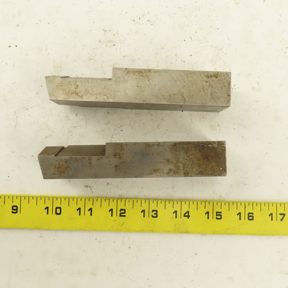 1 x 1 x 5-1/2" Square Lathe Tool Cutting HSS Bits Lot of 2