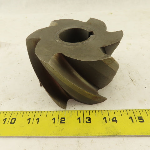 Slab Plain Horizontal Milling Slot Cutter HSS 3.925 OD x 2.50" W