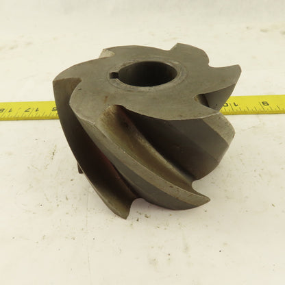 Slab Plain Horizontal Milling Slot Cutter HSS 3.925 OD x 2.50" W