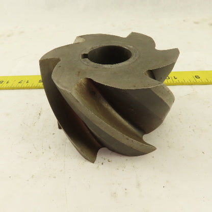 Slab Plain Horizontal Milling Slot Cutter HSS 3.925 OD x 2.50" W