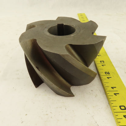 Slab Plain Horizontal Milling Slot Cutter HSS 3.925 OD x 2.50" W