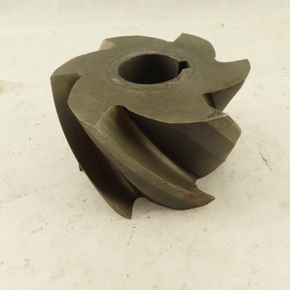 Slab Plain Horizontal Milling Slot Cutter HSS 3.925 OD x 2.50" W