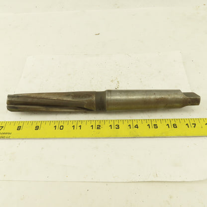 Cle Forge 028745 1-1/8" Diam 4-Flute Spiral Flute Carbide-Tipped #4MT Reamer