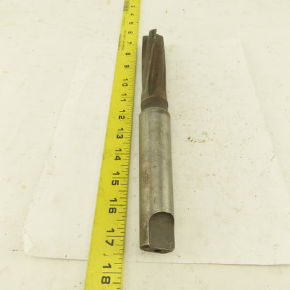 Cle Forge 028745 1-1/8" Diam 4-Flute Spiral Flute Carbide-Tipped #4MT Reamer