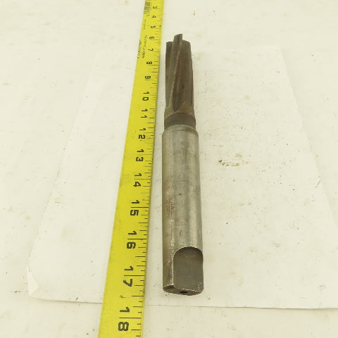 Cle Forge 028745 1-1/8" Diam 4-Flute Spiral Flute Carbide-Tipped #4MT Reamer