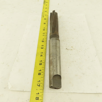 Cle Forge 028745 1-1/8" Diam 4-Flute Spiral Flute Carbide-Tipped #4MT Reamer