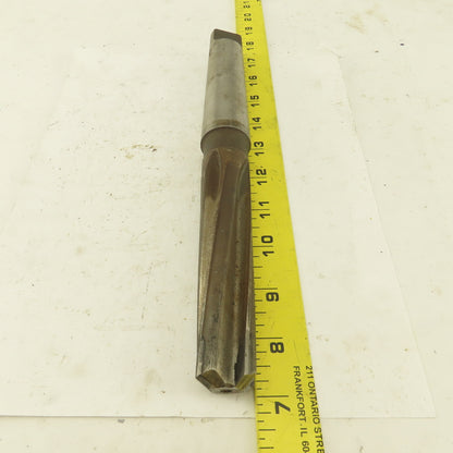 Cle Forge 028745 1-1/8" Diam 4-Flute Spiral Flute Carbide-Tipped #4MT Reamer
