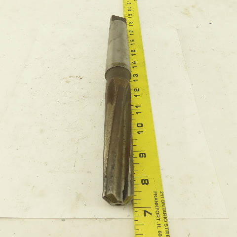 Cle Forge 028745 1-1/8" Diam 4-Flute Spiral Flute Carbide-Tipped #4MT Reamer