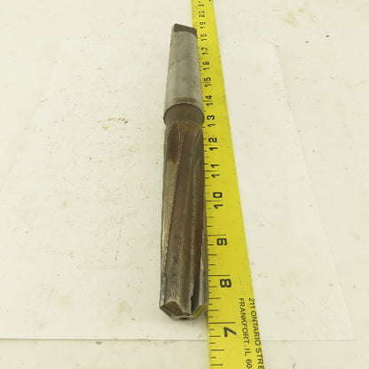 Cle Forge 028745 1-1/8" Diam 4-Flute Spiral Flute Carbide-Tipped #4MT Reamer