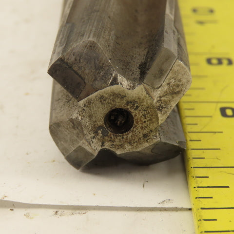 Cle Forge 028745 1-1/8" Diam 4-Flute Spiral Flute Carbide-Tipped #4MT Reamer
