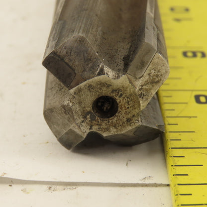 Cle Forge 028745 1-1/8" Diam 4-Flute Spiral Flute Carbide-Tipped #4MT Reamer
