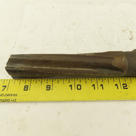 Cle Forge 028745 1-1/8" Diam 4-Flute Spiral Flute Carbide-Tipped #4MT Reamer
