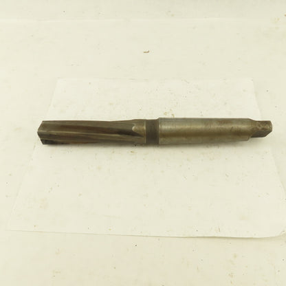 Cle Forge 028745 1-1/8" Diam 4-Flute Spiral Flute Carbide-Tipped #4MT Reamer