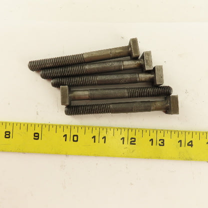 Jergens 3/8-16 Thread Low Profile 5/8" Square Head Bolt 3-3/4" OAL Lot Of 5