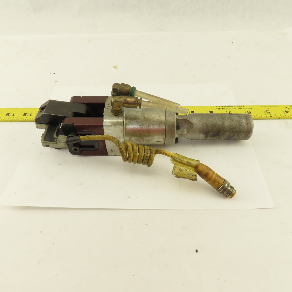Syron Pneumatic Gripper Work Holding Clamp Assembly 1" Open 1" Throat