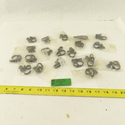 Standard Lifters GSC-19-B-S-E Style B Gas Spring Clamp 19mm Lot Of 20