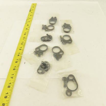 Standard Lifters GSC-25-B-S-E Style B Gas Spring Clamp 25mm Lot Of 9