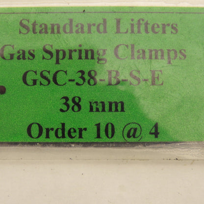 Standard Lifters GSC-38-B-S-E Style B Gas Spring Clamp 38mm Lot Of 10