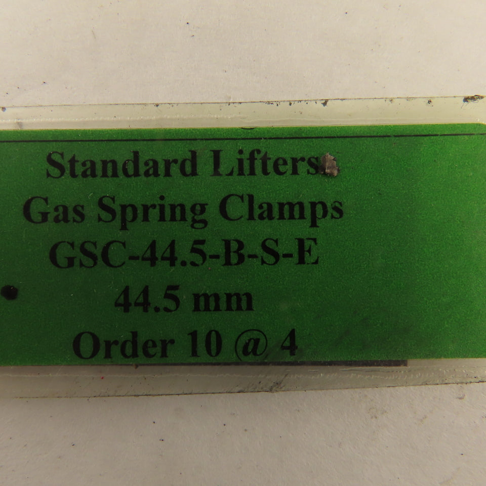 Standard Lifters GSC-44.5-B-S-E Style B Gas Spring Clamp 44.5mm Lot Of 9