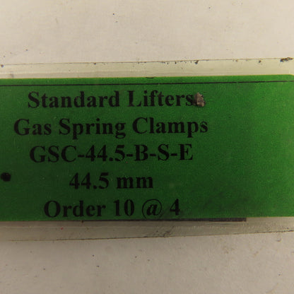 Standard Lifters GSC-44.5-B-S-E Style B Gas Spring Clamp 44.5mm Lot Of 9