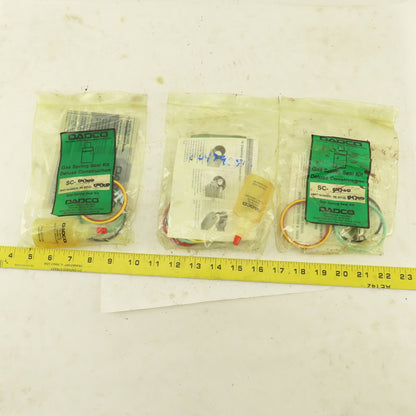Dadco SC-04700 98.801D.04700 Nitrogen Gas Spring Seal Kit Lot OF 3