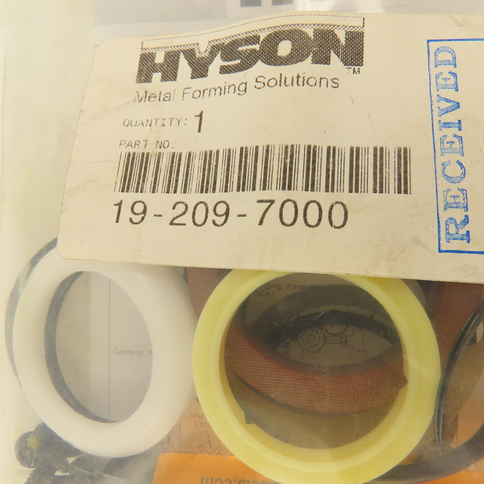 Hyson 19-209-7000 Nitro-Dyne Nytro-Dyne XP Manifold Cylinder Seal Kit