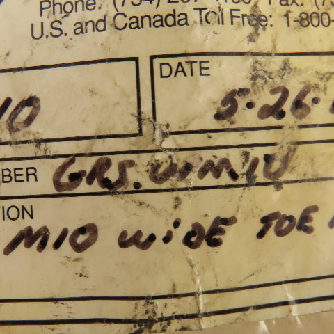 Dadco GRS.WM10 10mm Metric Wide Toe Mount Lot Of 10
