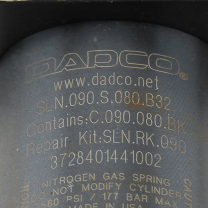 Dadco SLN.090.S.080.B32 Non Rotating Nitrogen Gas Spring Lifter 80mm
