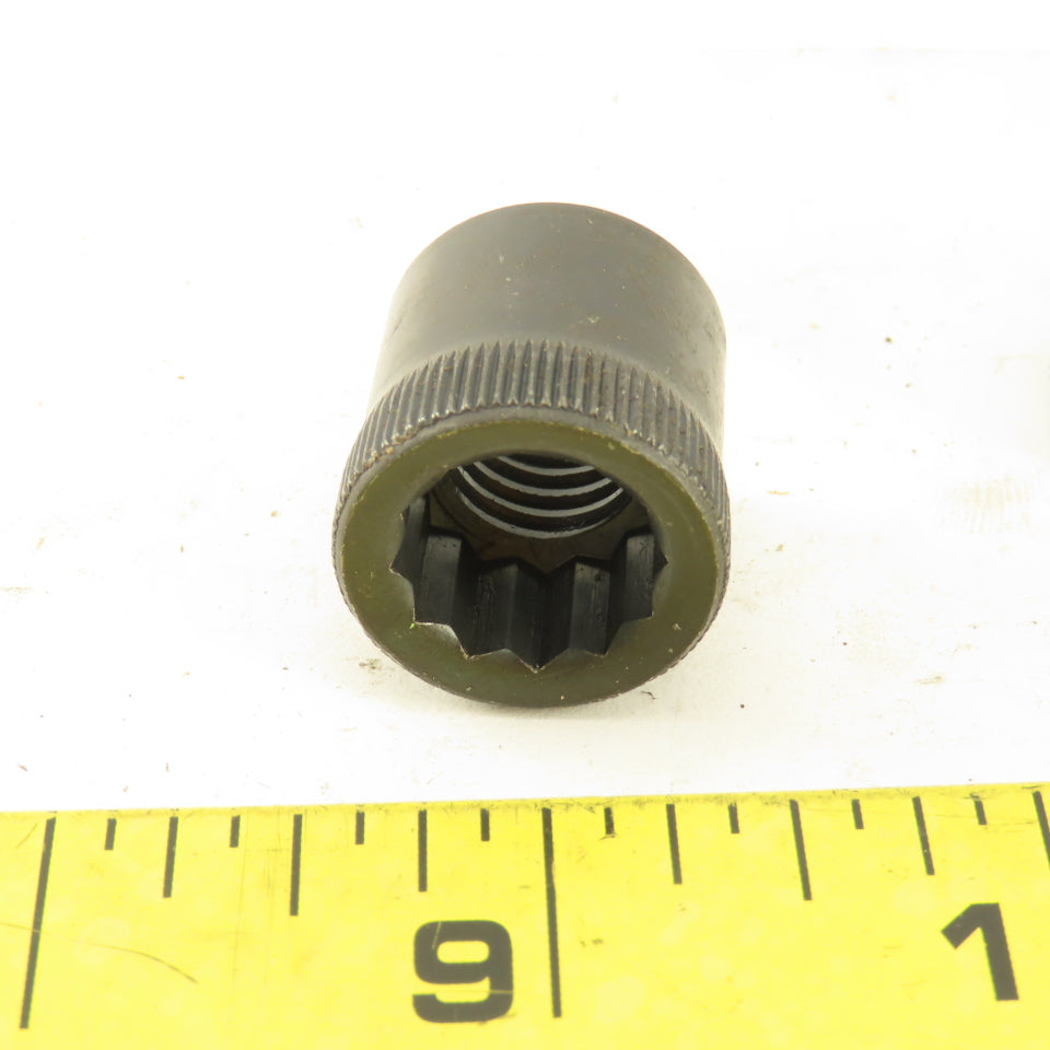 M12-1.75 Internal Threaded Steel Socket Allen Nut Lot Of 5