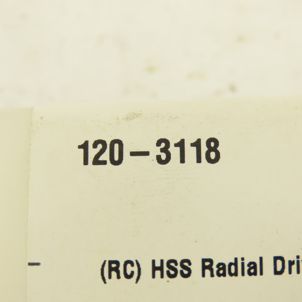 Widia Metcut 120-3118 HHS Radial Drive HHS 1-1/8" Cut Diameter