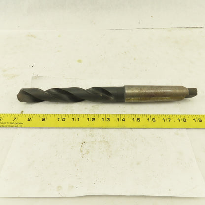 Cle-Line 1-5/16" Cut 135° 2 Flute #4MT Shank HS Drill Bit 12-1/2" OAL