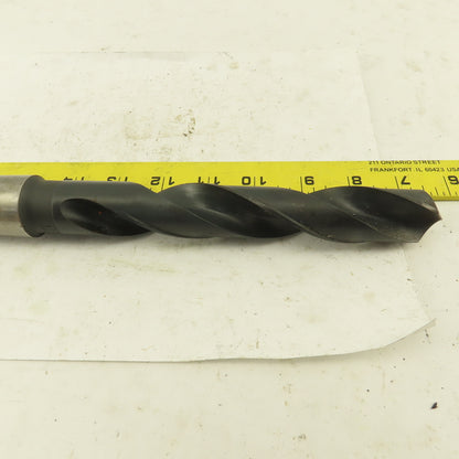 Cle-Line 1-5/16" Cut 135° 2 Flute #4MT Shank HS Drill Bit 12-1/2" OAL