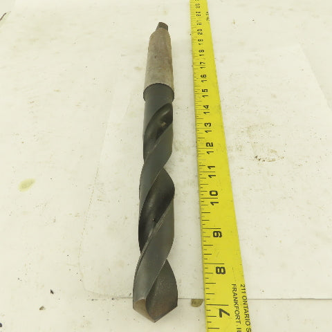 Cle-Line 1-5/16" Cut 135° 2 Flute #4MT Shank HS Drill Bit 12-1/2" OAL