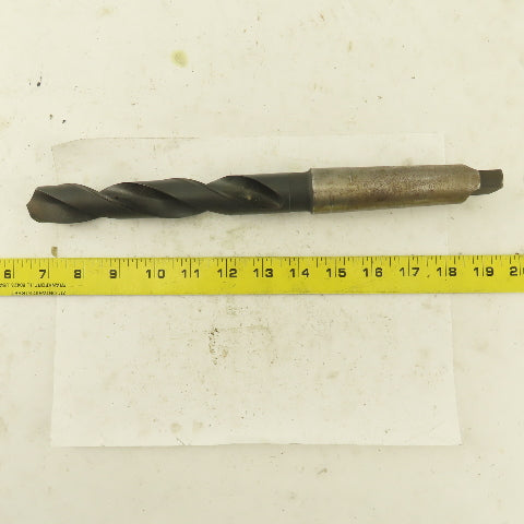 Cle-Line 1-5/16" Cut 135° 2 Flute #4MT Shank HS Drill Bit 12-1/2" OAL