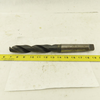 Cle-Forge 1-3/16" Cut 135° 2 Flute #4MT Shank HS Drill Bit 12-3/4" OAL