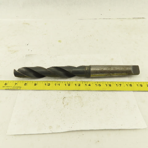 Cle-Forge 1-3/16" Cut 135° 2 Flute #4MT Shank HS Drill Bit 12-3/4" OAL