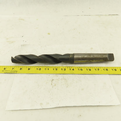 Cle-Forge 1-3/16" Cut 135° 2 Flute #4MT Shank HS Drill Bit 12-3/4" OAL