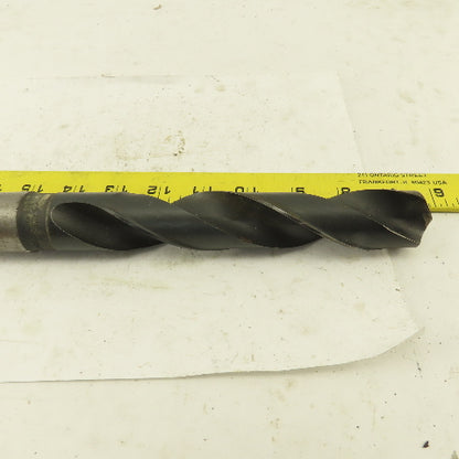 Cle-Forge 1-3/16" Cut 135° 2 Flute #4MT Shank HS Drill Bit 12-3/4" OAL