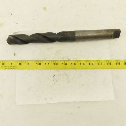 Cle-Forge 1-3/16" Cut 135° 2 Flute #4MT Shank HS Drill Bit 12-3/4" OAL