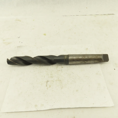 Cle-Forge 1-3/16" Cut 135° 2 Flute #4MT Shank HS Drill Bit 12-3/4" OAL