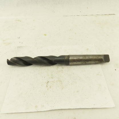 Cle-Forge 1-3/16" Cut 135° 2 Flute #4MT Shank HS Drill Bit 12-3/4" OAL