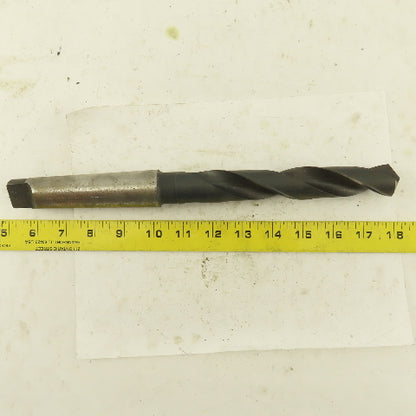 Cle-Line 1-5/64" Cut 135° 2 Flute #4MT Shank HS Drill Bit 12-3/2" OAL