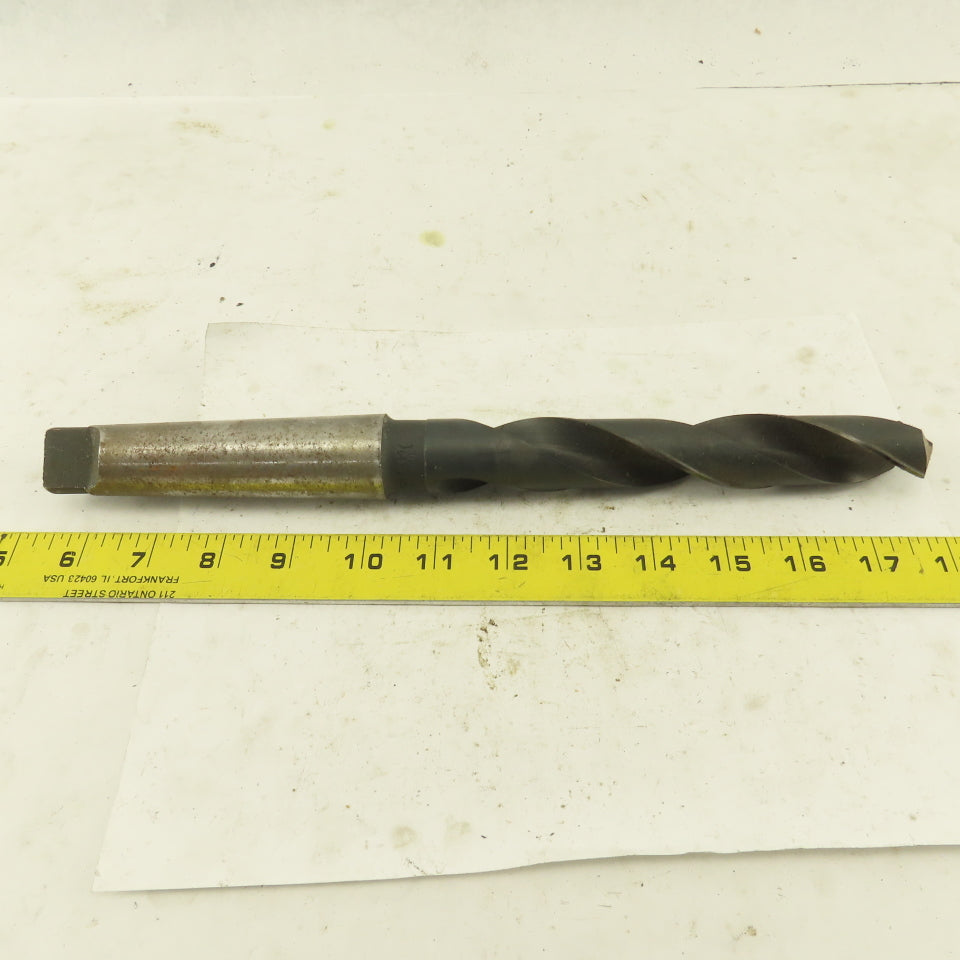 Cle-Line 1-5/64" Cut 135° 2 Flute #4MT Shank HS Drill Bit 12-3/2" OAL