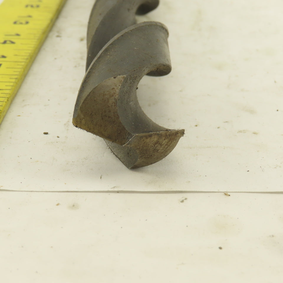 Cle-Line 1-5/64" Cut 135° 2 Flute #4MT Shank HS Drill Bit 12-3/2" OAL